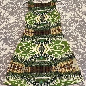 Alice & Olivia, Versailles Garden mini dress. Size 6.